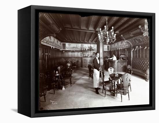 The Dutch Room at the Hotel Manhattan, 1902-Byron Company-Framed Premier Image Canvas