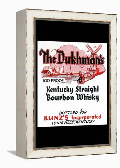 The Dutchman's Kentucky Straight Bourbon Whiskey-null-Framed Stretched Canvas