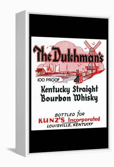 The Dutchman's Kentucky Straight Bourbon Whiskey-null-Framed Stretched Canvas