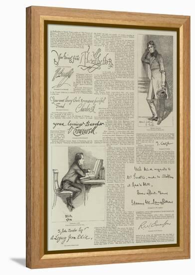 The Dyce and Forster Collections-Daniel Maclise-Framed Premier Image Canvas
