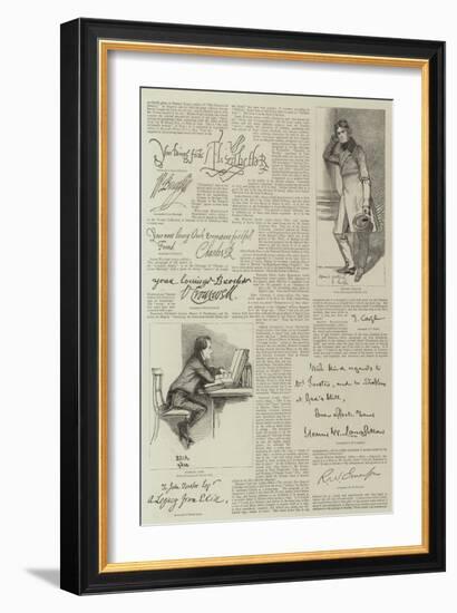 The Dyce and Forster Collections-Daniel Maclise-Framed Giclee Print
