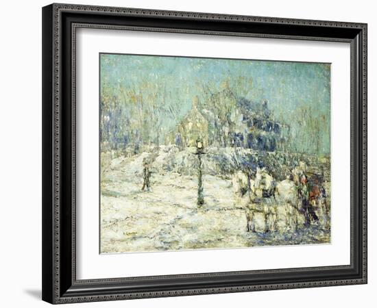 The Dyckman House, 1913-Ernest Lawson-Framed Giclee Print