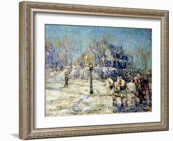 The Dyckman House, 1913-Ernest Lawson-Framed Giclee Print