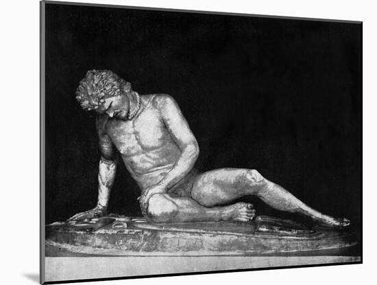 The Dying Gaul, Capitol, Rome, 1893-John L Stoddard-Mounted Giclee Print