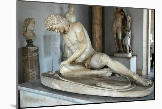 The Dying Gaul (Galatian) also called the Dying Gladiator-Werner Forman-Mounted Giclee Print