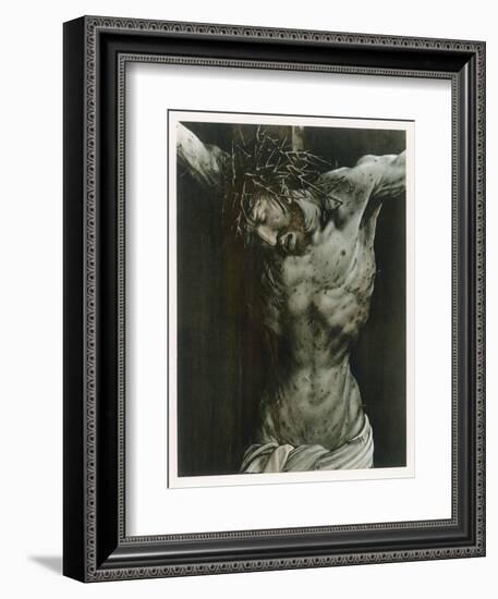 The Dying Jesus-Matthias Gr?newald-Framed Art Print