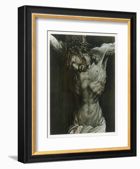 The Dying Jesus-Matthias Gr?newald-Framed Art Print