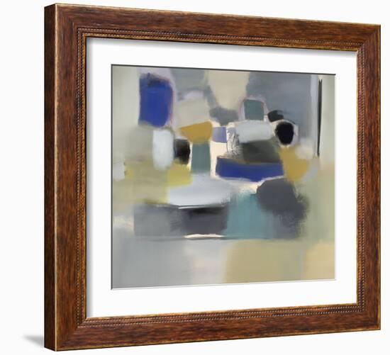 The Dynamics of Blue-Nancy Ortenstone-Framed Art Print