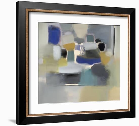 The Dynamics of Blue-Nancy Ortenstone-Framed Art Print