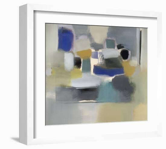 The Dynamics of Blue-Nancy Ortenstone-Framed Art Print