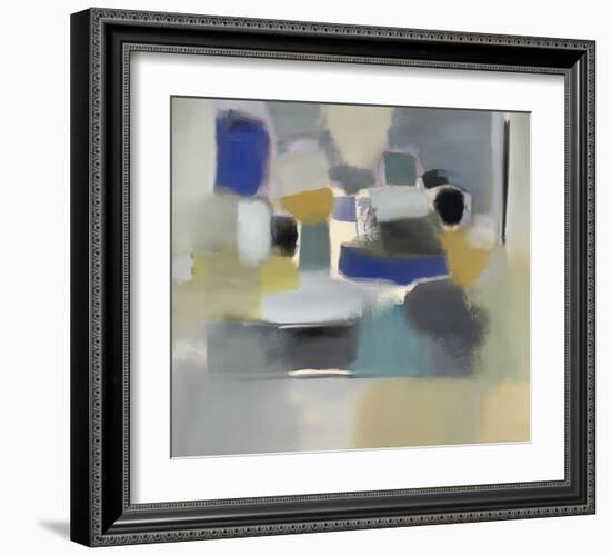 The Dynamics of Blue-Nancy Ortenstone-Framed Art Print