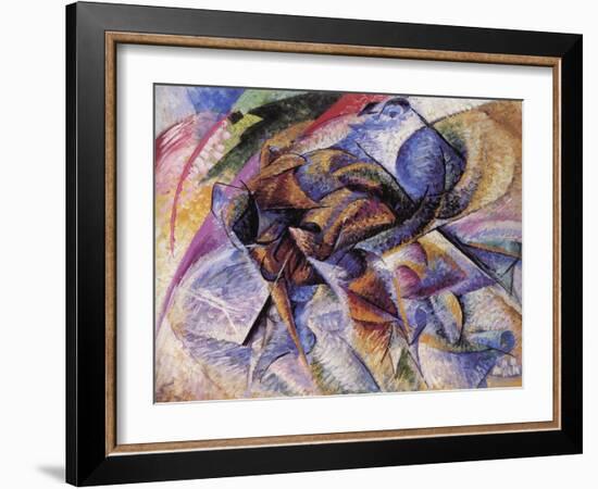 The Dynamism of a Cyclist-Umberto Boccioni-Framed Giclee Print