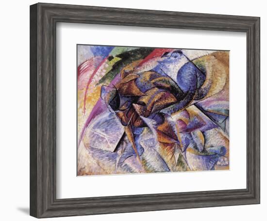 The Dynamism of a Cyclist-Umberto Boccioni-Framed Giclee Print