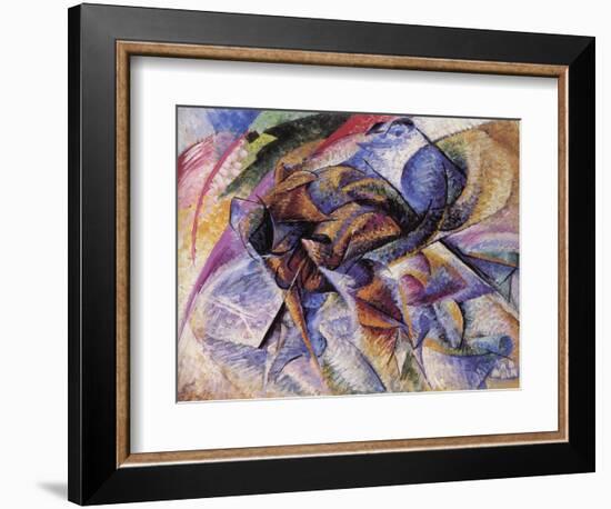 The Dynamism of a Cyclist-Umberto Boccioni-Framed Giclee Print