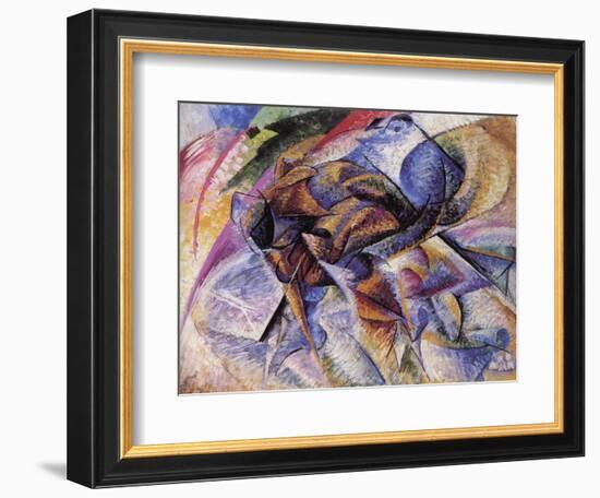 The Dynamism of a Cyclist-Umberto Boccioni-Framed Giclee Print