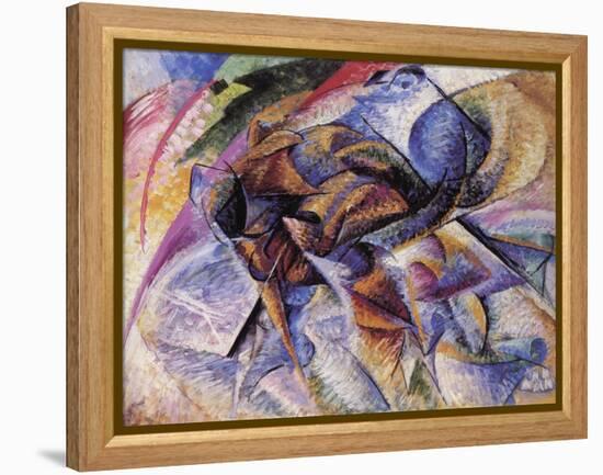 The Dynamism of a Cyclist-Umberto Boccioni-Framed Premier Image Canvas