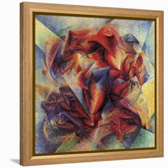 The Dynamism of a Soccer Player-Umberto Boccioni-Framed Premier Image Canvas