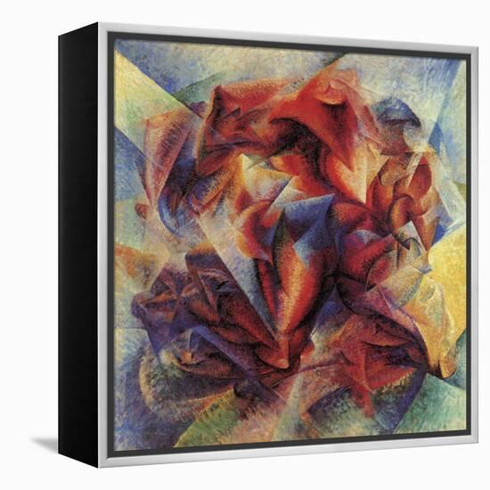 The Dynamism of a Soccer Player-Umberto Boccioni-Framed Premier Image Canvas