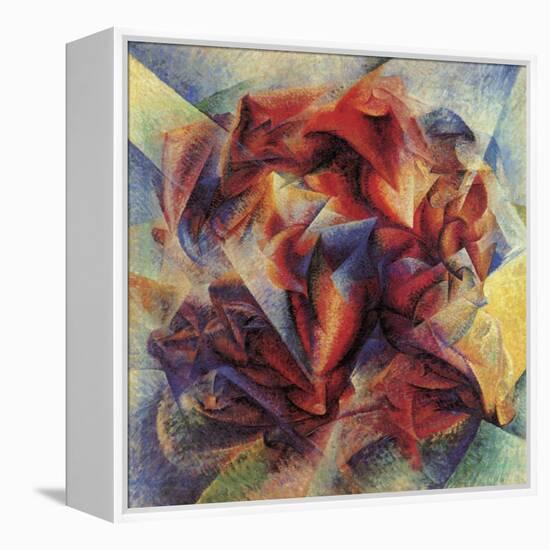 The Dynamism of a Soccer Player-Umberto Boccioni-Framed Premier Image Canvas