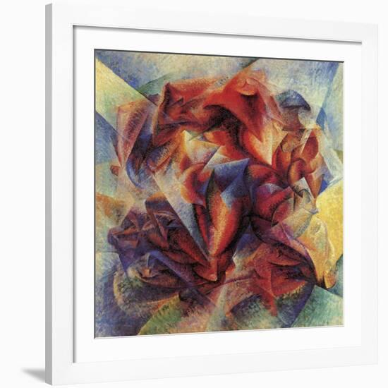 The Dynamism of a Soccer Player-Umberto Boccioni-Framed Giclee Print