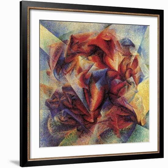 The Dynamism of a Soccer Player-Umberto Boccioni-Framed Giclee Print