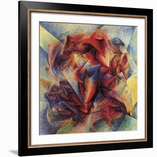 The Dynamism of a Soccer Player-Umberto Boccioni-Framed Giclee Print