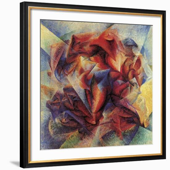 The Dynamism of a Soccer Player-Umberto Boccioni-Framed Giclee Print