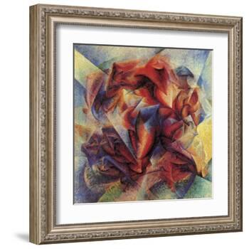 The Dynamism of a Soccer Player-Umberto Boccioni-Framed Giclee Print