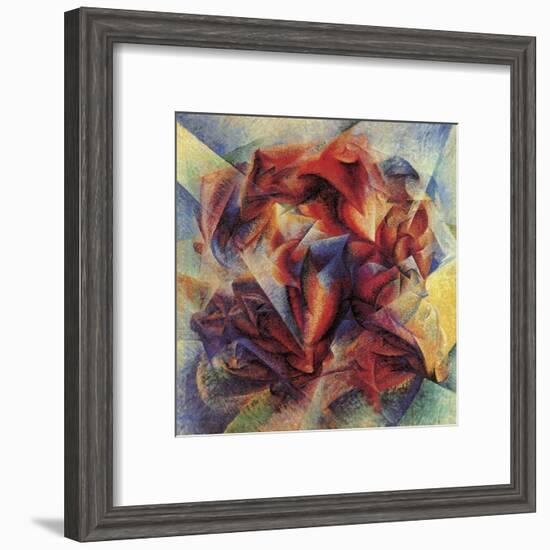 The Dynamism of a Soccer Player-Umberto Boccioni-Framed Giclee Print