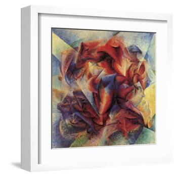 The Dynamism of a Soccer Player-Umberto Boccioni-Framed Giclee Print