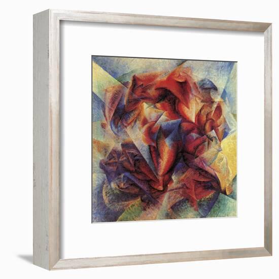 The Dynamism of a Soccer Player-Umberto Boccioni-Framed Giclee Print