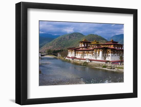 The Dzong or Castle of Punakha, Bhutan, Asia-Michael Runkel-Framed Photographic Print