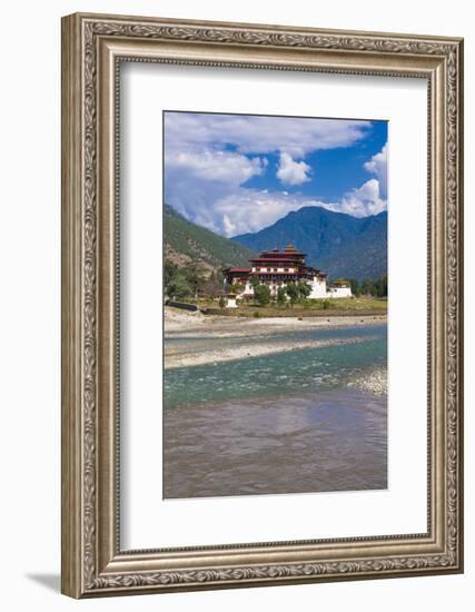 The Dzong or Castle of Punakha, Bhutan, Asia-Michael Runkel-Framed Photographic Print