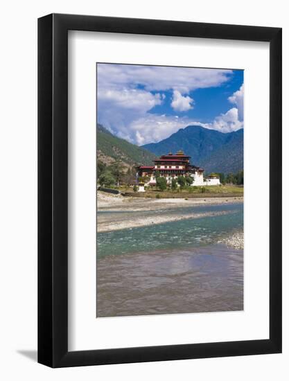 The Dzong or Castle of Punakha, Bhutan, Asia-Michael Runkel-Framed Photographic Print