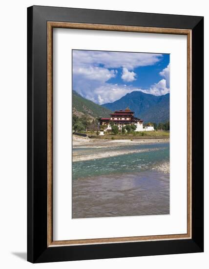 The Dzong or Castle of Punakha, Bhutan, Asia-Michael Runkel-Framed Photographic Print