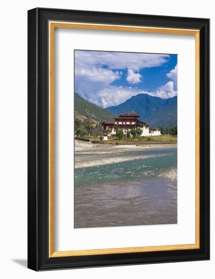 The Dzong or Castle of Punakha, Bhutan, Asia-Michael Runkel-Framed Photographic Print