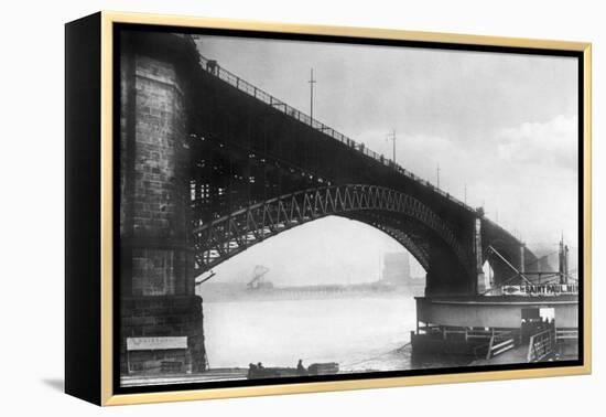 The Eads Bridge-Ido Von Reden-Framed Stretched Canvas