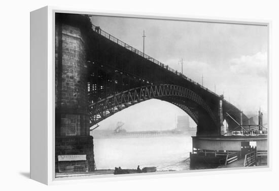 The Eads Bridge-Ido Von Reden-Framed Stretched Canvas