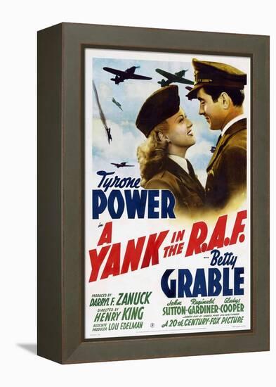 The Eagle Flies Again, 1941, "A Yank In the R. A. F." Directed by Henry King-null-Framed Premier Image Canvas