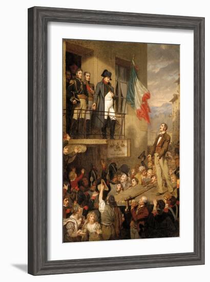 The Eagle's Flight, 1857-Hugues Merle-Framed Giclee Print