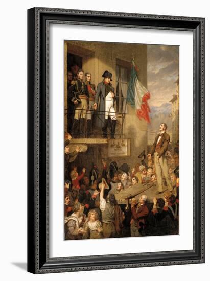 The Eagle's Flight, 1857-Hugues Merle-Framed Giclee Print