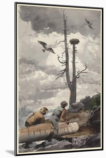 The Eagle's Nest, 1902 (W/C over Graphite on Cream Wove Paper)-Winslow Homer-Mounted Giclee Print
