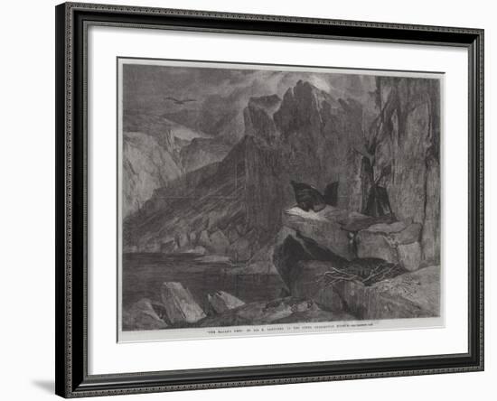 The Eagle's Nest-Edwin Landseer-Framed Giclee Print