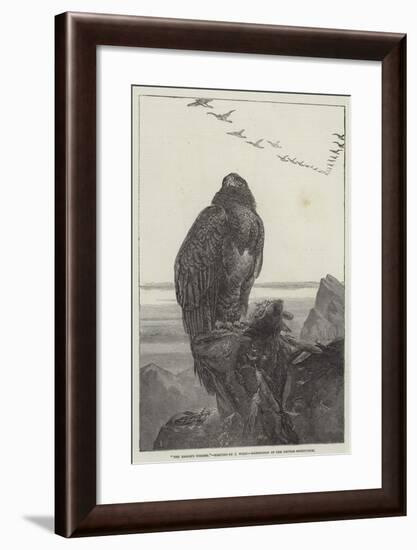 The Eagle's Throne, Exhibition of the British Institution-Samuel Read-Framed Giclee Print