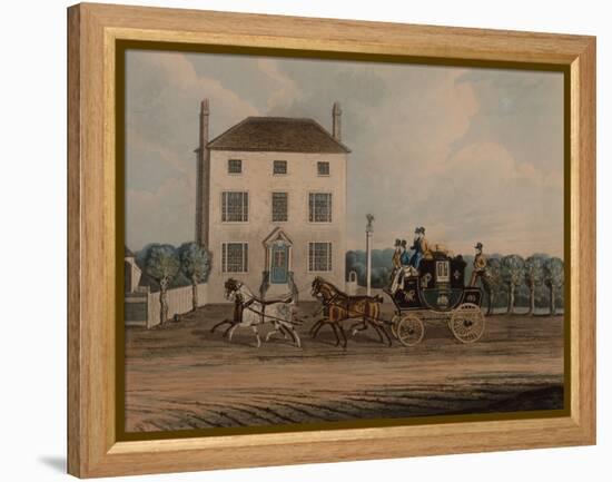 The Eagle, Snaresbrook, 1832 (Coloured Engraving)-James Pollard-Framed Premier Image Canvas