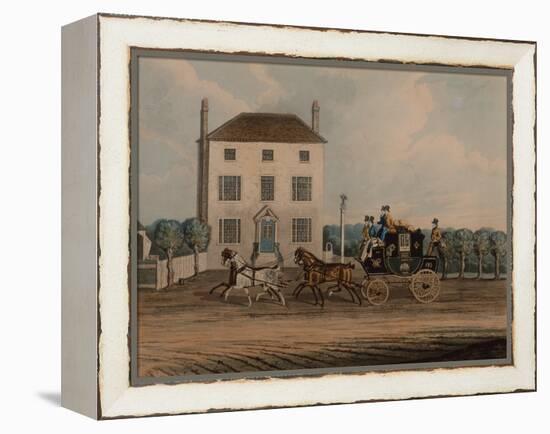 The Eagle, Snaresbrook, 1832 (Coloured Engraving)-James Pollard-Framed Premier Image Canvas