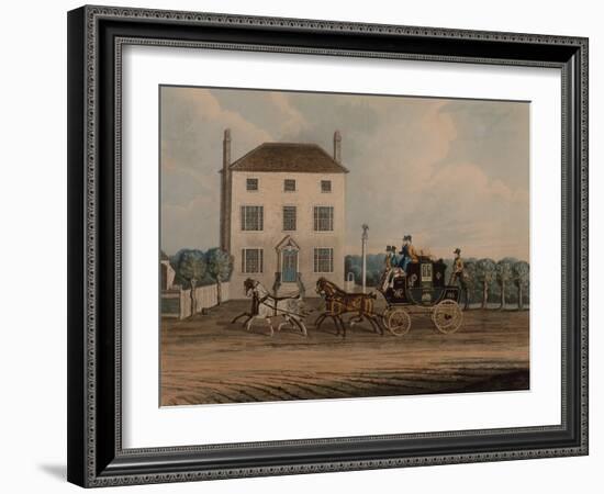 The Eagle, Snaresbrook, 1832 (Coloured Engraving)-James Pollard-Framed Giclee Print