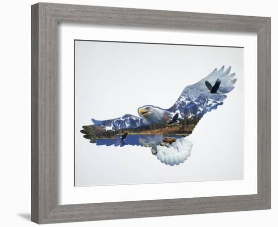 The Eagle-John Van Straalen-Framed Giclee Print