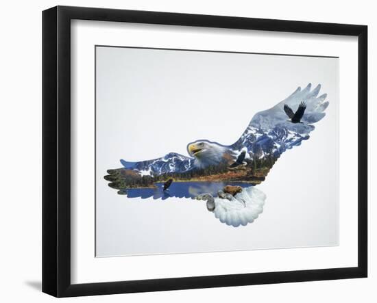 The Eagle-John Van Straalen-Framed Giclee Print