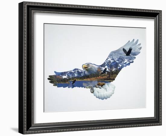 The Eagle-John Van Straalen-Framed Giclee Print